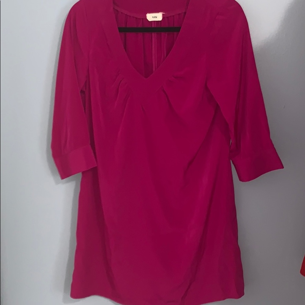 Tobi fuschia shift dress! SZ M